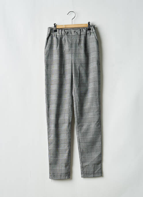 Pantalon droit poches taille élastique gris ONLY fille