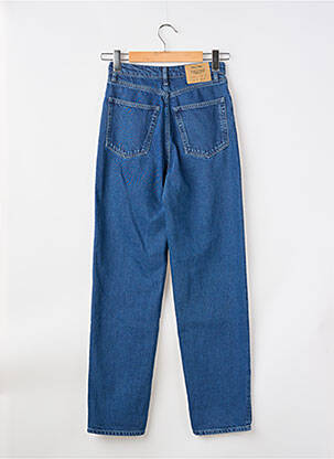 Jeans coupe slim stretch taille haute bleu AMERICAN VINTAGE femme
