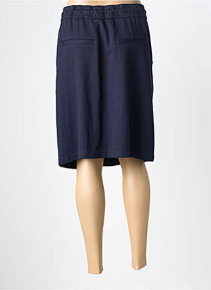 Jupe mi-longue stretch bleu CECIL femme