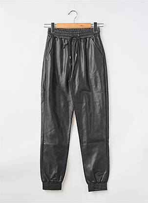 Pantalon droit taille élastique taille normale noir KOCCA femme