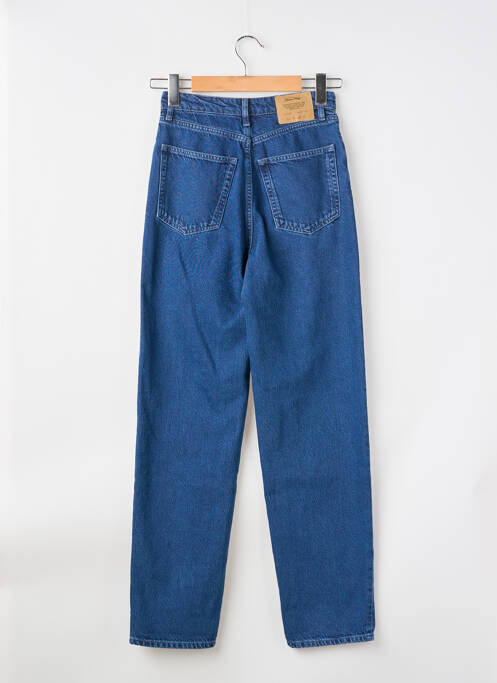 Jeans coupe slim stretch taille haute bleu AMERICAN VINTAGE femme