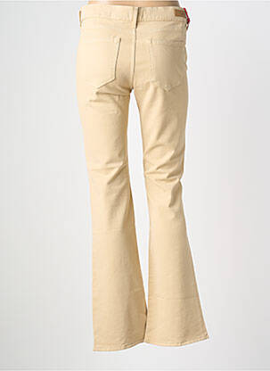 Jean coupe flare stretch taille normale beige HAPPY femme