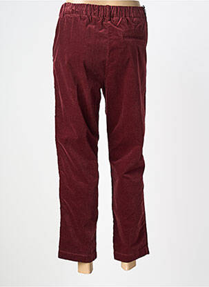 Pantalon 7/8 stretch taille normale rouge HOD femme