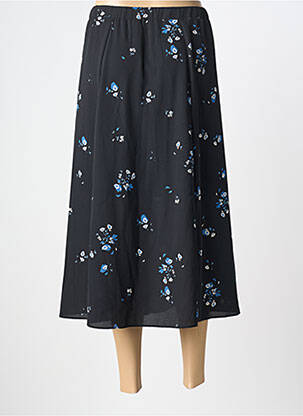 Jupe longue coupe fluide noir I.CODE (By IKKS) femme