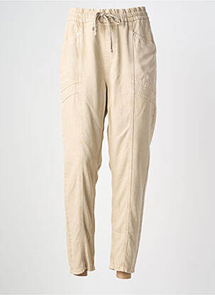 Jeans coupe slim stretch taille normale beige STREET ONE femme