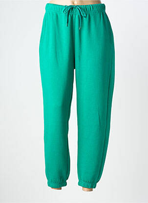 Jogging stretch taille normale vert PIECES femme