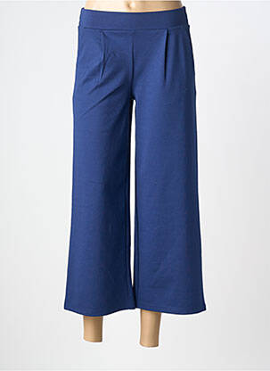 Pantalon 7/8 stretch taille normale bleu ICJHI femme