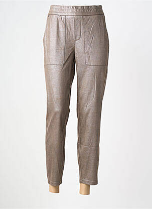 Pantalon 7/8 stretch taille normale marron STREET ONE femme