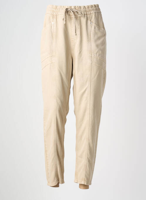 Jeans coupe slim stretch taille normale beige STREET ONE femme