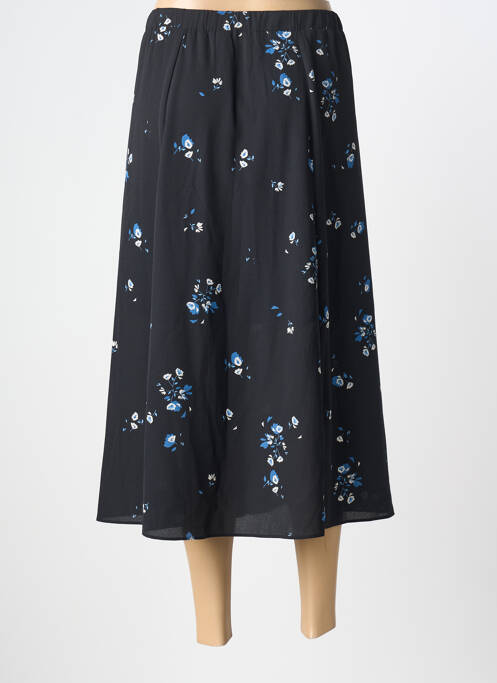 Jupe longue tissage crêpe noir I.CODE (By IKKS) femme