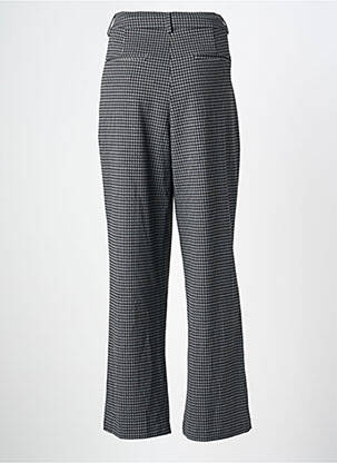 Pantalon droit taille à pinces taille normale gris ICHI femme