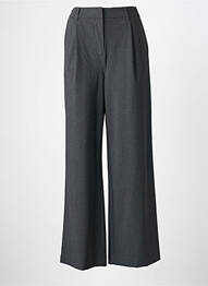 Pantalon droit taille à pinces taille normale gris JC.SOPHIE femme