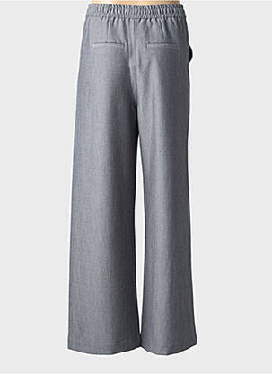 Pantalon droit stretch taille normale gris B.YOUNG femme