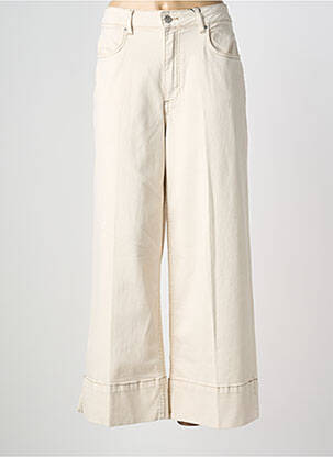Jeans coupe droite taille normale taille normale beige B.YOUNG femme