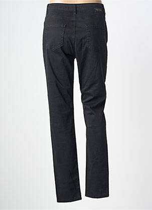 Pantalon slim tissage popeline taille normale noir PAKO LITTO femme