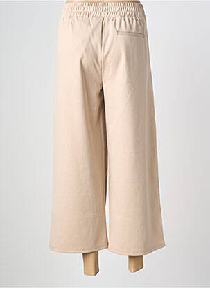 Pantalon 7/8 stretch taille normale beige ICHI femme