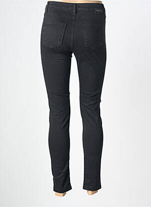 Jeans coupe slim tissage brut taille normale noir PAKO LITTO femme