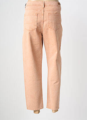 Jeans coupe droite taille normale taille normale rose HOD femme