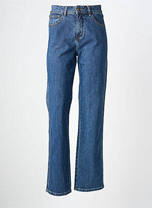 Jeans coupe droite taille normale taille normale bleu ORAIJE femme