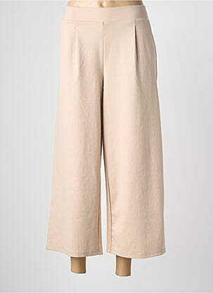Pantalon 7/8 stretch taille normale beige ICHI femme