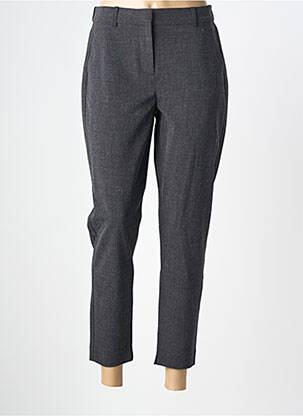 Pantalon chino taille à pinces taille normale gris B.YOUNG femme