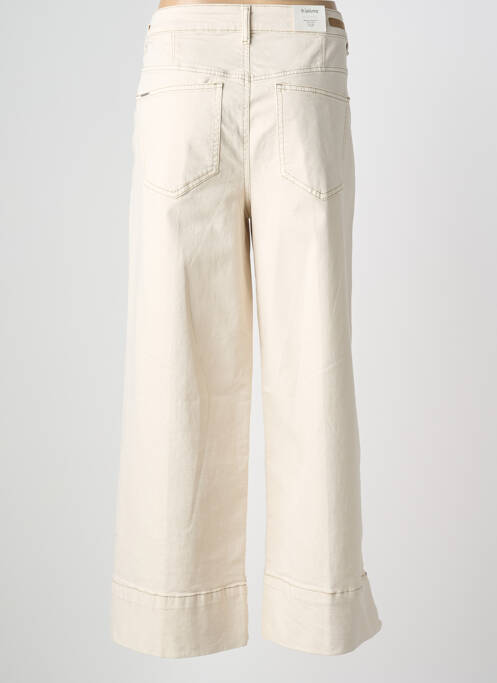 Jeans coupe droite taille normale taille normale beige B.YOUNG femme