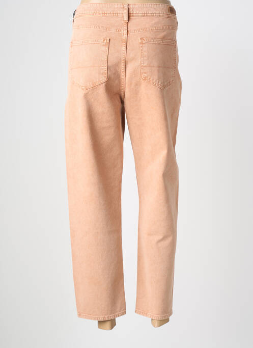 Jeans coupe droite taille normale taille normale rose HOD femme