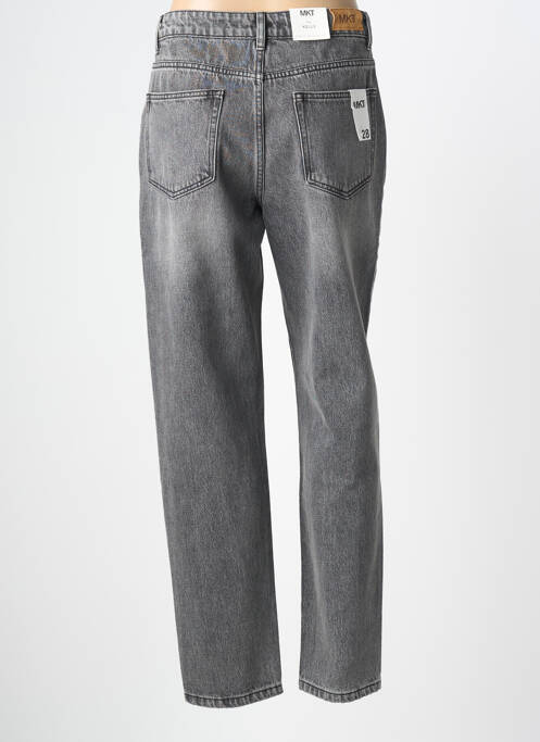 Jeans coupe slim tissage brut taille normale gris MKT STUDIO femme