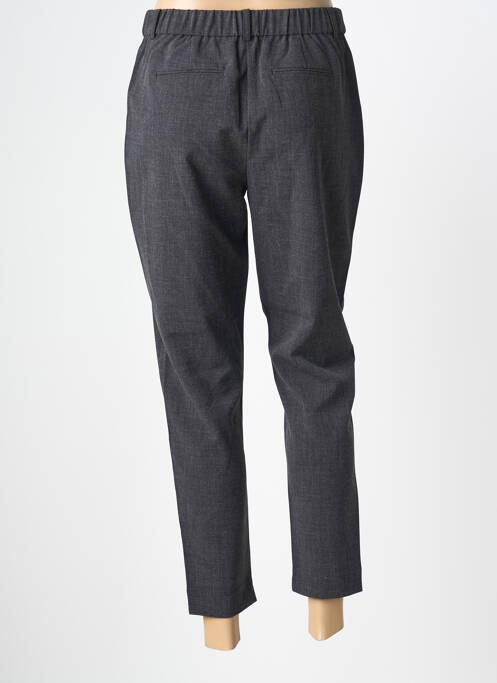 Pantalon chino taille à pinces taille normale gris B.YOUNG femme