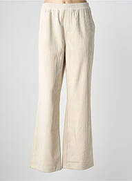 Pantalon large poches taille normale beige MKT STUDIO femme