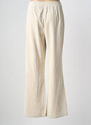 Pantalon large poches taille normale beige MKT STUDIO femme