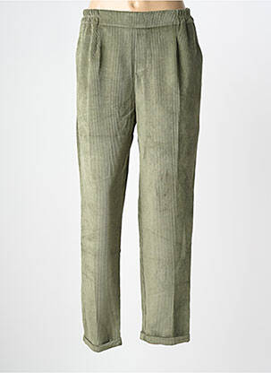 Pantalon large taille normale taille normale vert PAKO LITTO femme