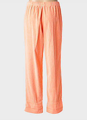 Pantalon large poches taille normale orange AMERICAN VINTAGE femme
