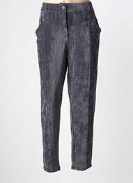 Pantalon droit stretch taille normale gris PAKO LITTO femme