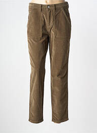 Pantalon droit stretch taille normale vert MKT STUDIO femme