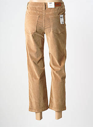 Pantalon 7/8 stretch taille normale marron MKT STUDIO femme