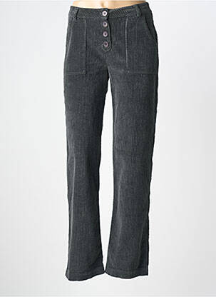 Pantalon droit taille normale taille normale vert DROLATIC femme