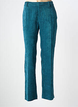 Pantalon droit stretch taille normale vert MKT STUDIO femme