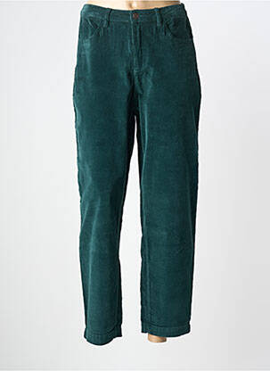 Pantalon droit stretch taille normale vert MKT STUDIO femme