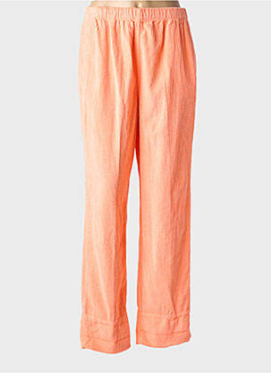 Pantalon large taille normale taille normale orange AMERICAN VINTAGE femme