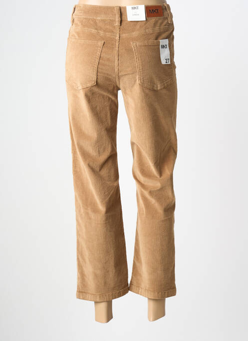 Pantalon 7/8 stretch taille normale marron MKT STUDIO femme