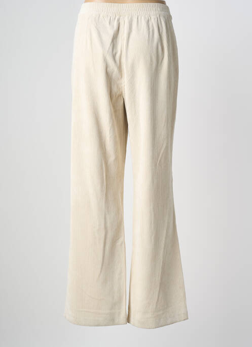 Pantalon large taille normale taille normale beige MKT STUDIO femme