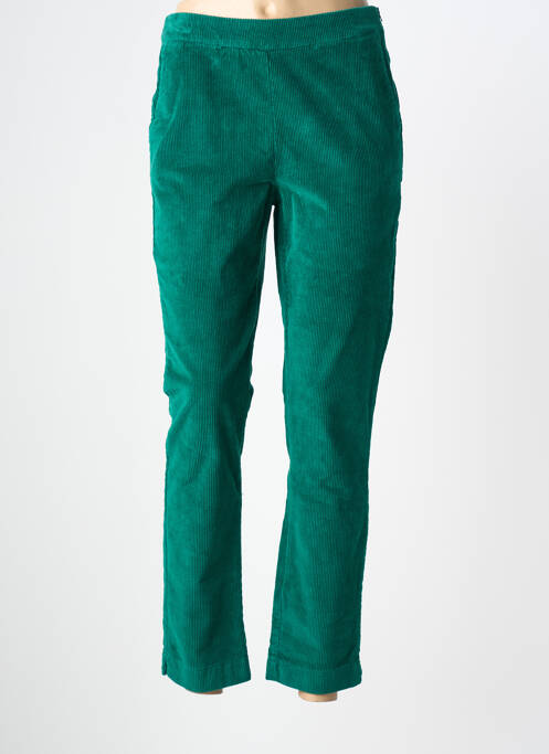 Pantalon slim stretch taille normale vert LA FEE MARABOUTEE femme