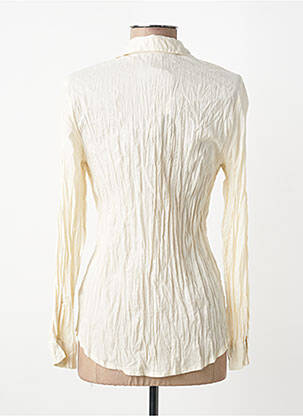 Chemisier coupe cintrée manches longues beige NICE THINGS femme