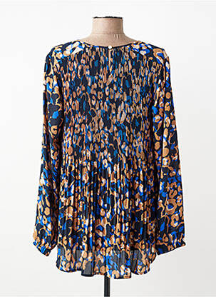 Blouse imprimé fantaisie manches longues bleu BETTY BARCLAY femme