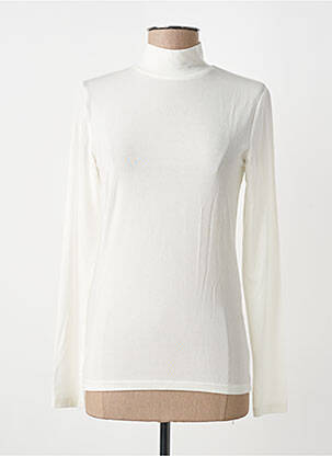 T-shirt manches longues manches longues blanc SELECTED femme