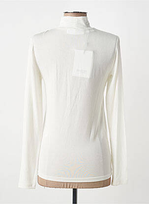 T-shirt manches longues manches longues blanc SELECTED femme