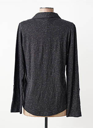 Chemisier coupe cintrée manches longues gris WHITE STUFF femme