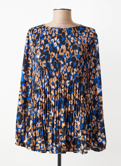 Blouse imprimé fantaisie manches longues bleu BETTY BARCLAY femme