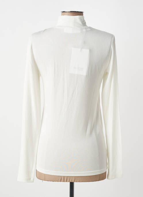 T-shirt manches longues manches longues blanc SELECTED femme